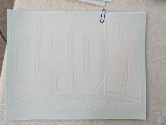 SCREENPRINT - NOPE NOT TODAY