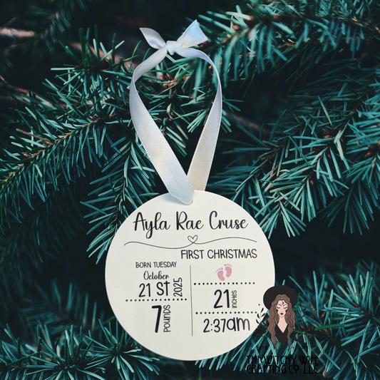 BABY'S FIRST CHRISTMAS ORNAMENT