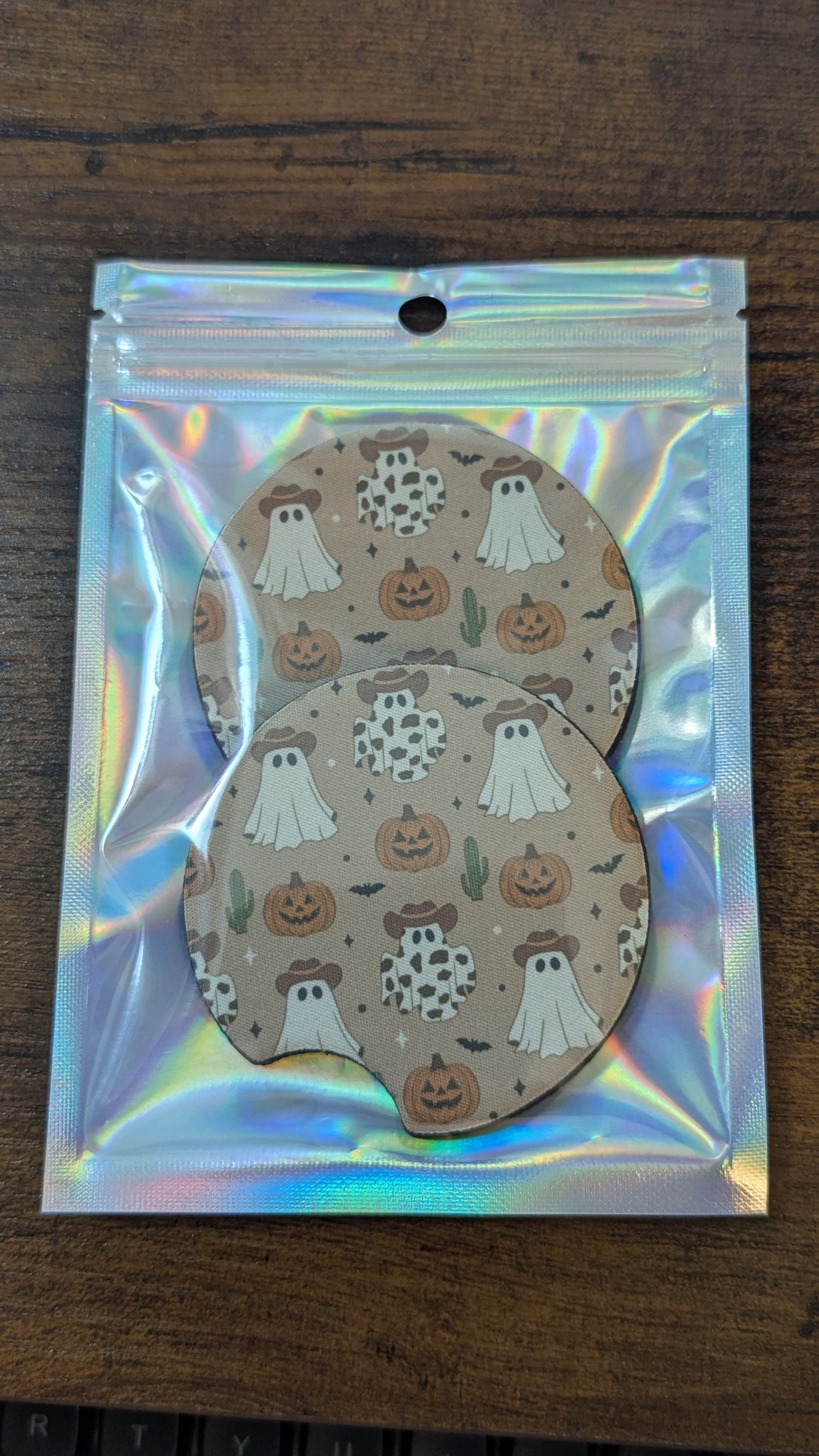 FABRIC CAR COASTERS
