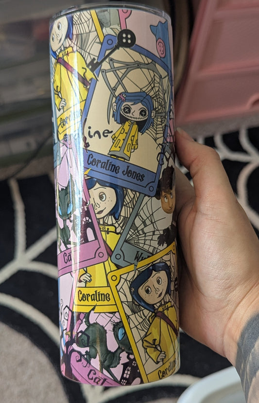 20oz TUMBLER - CORA CARDS