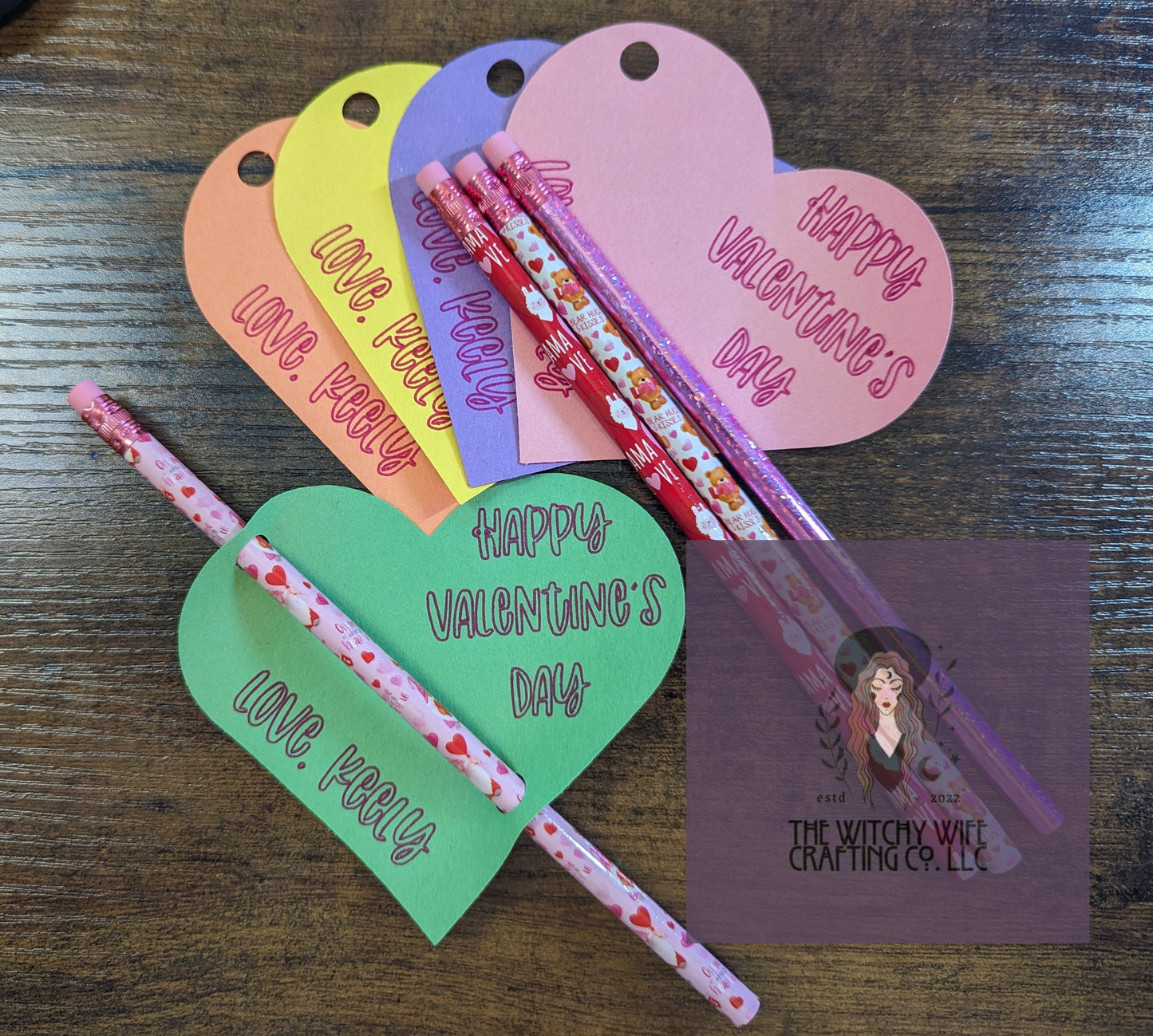 Valentine's Class Pencil Cards