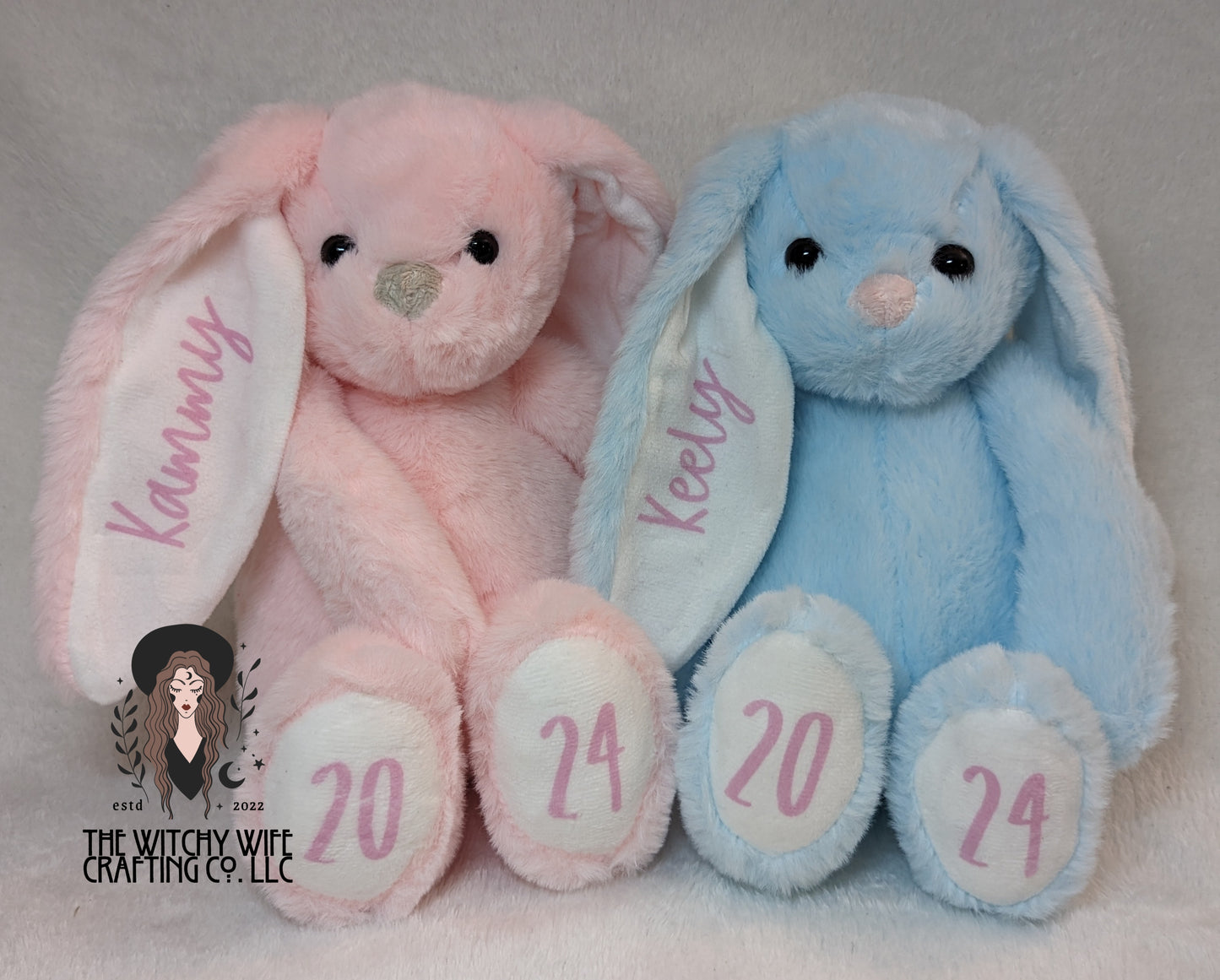 Personalized Easter Bunnies