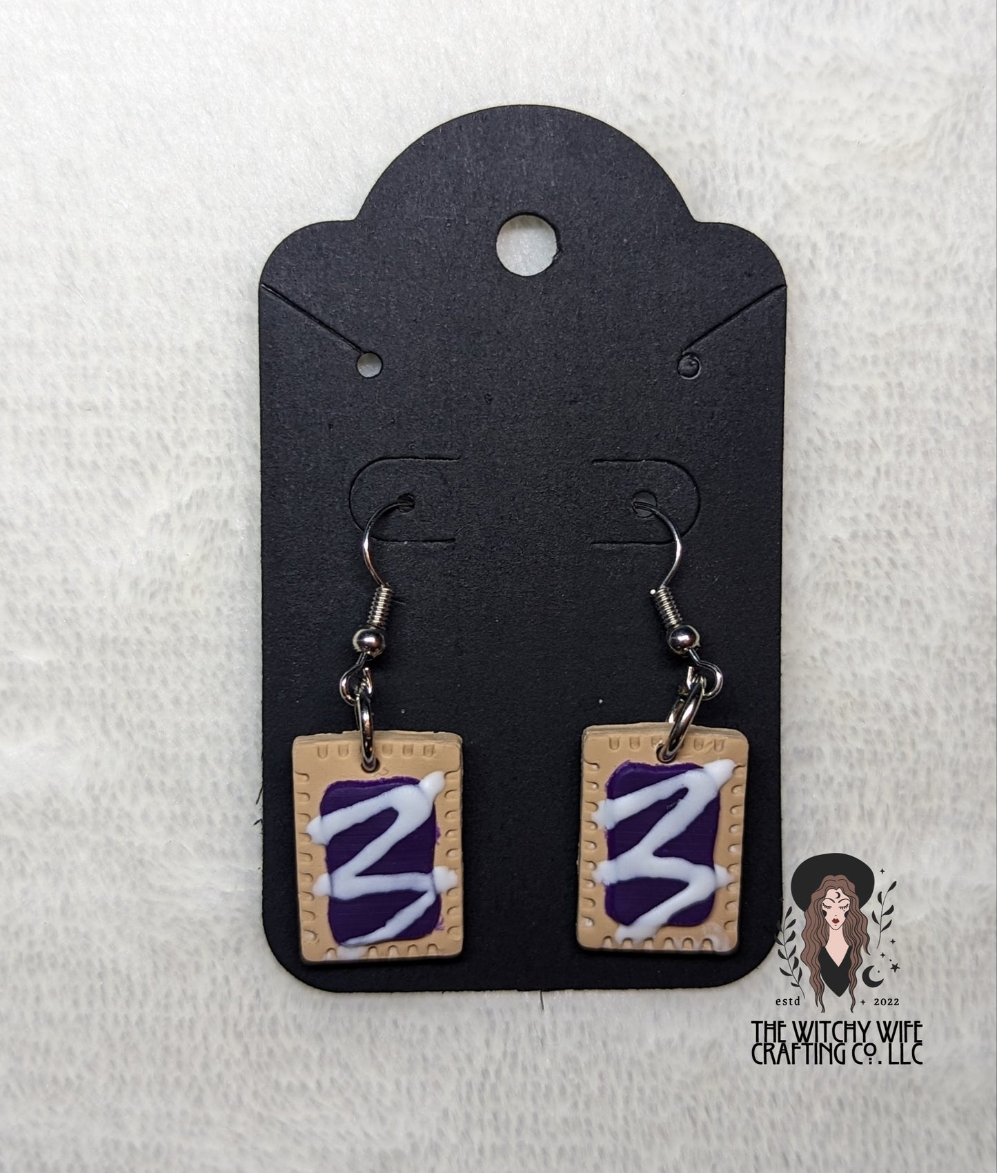 Handmade clay earrings - Dangles