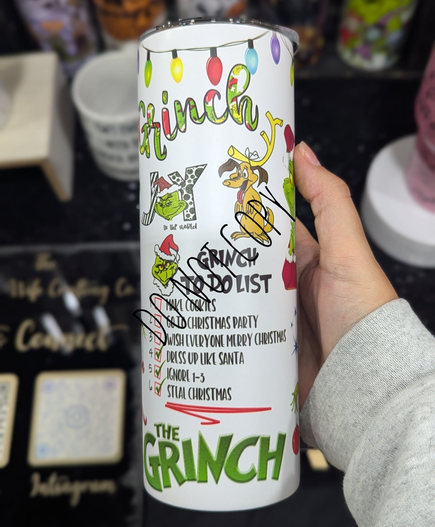 20oz TUMBLER - GREEN GUY QUOTES
