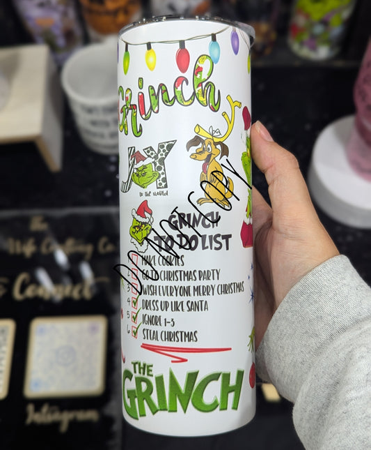 20oz TUMBLER - GREEN GUY QUOTES