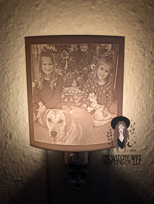 Custom 3D Printed Picture Nightlight