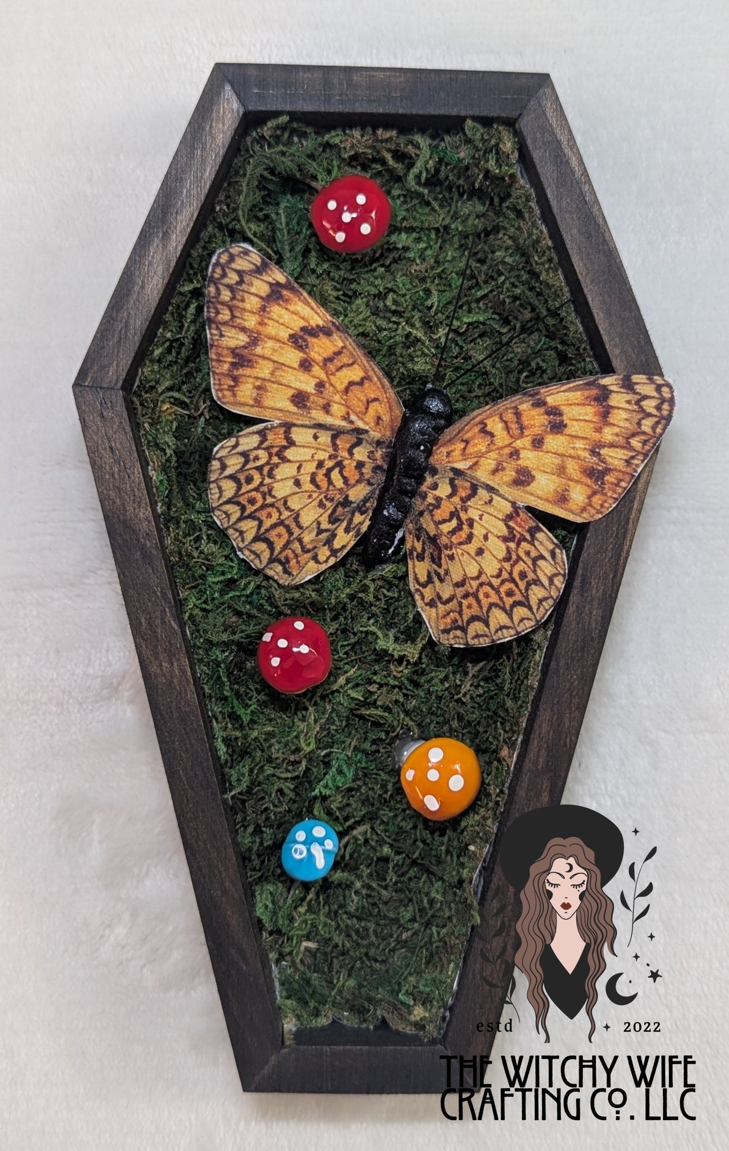 Mini garden coffin boxes