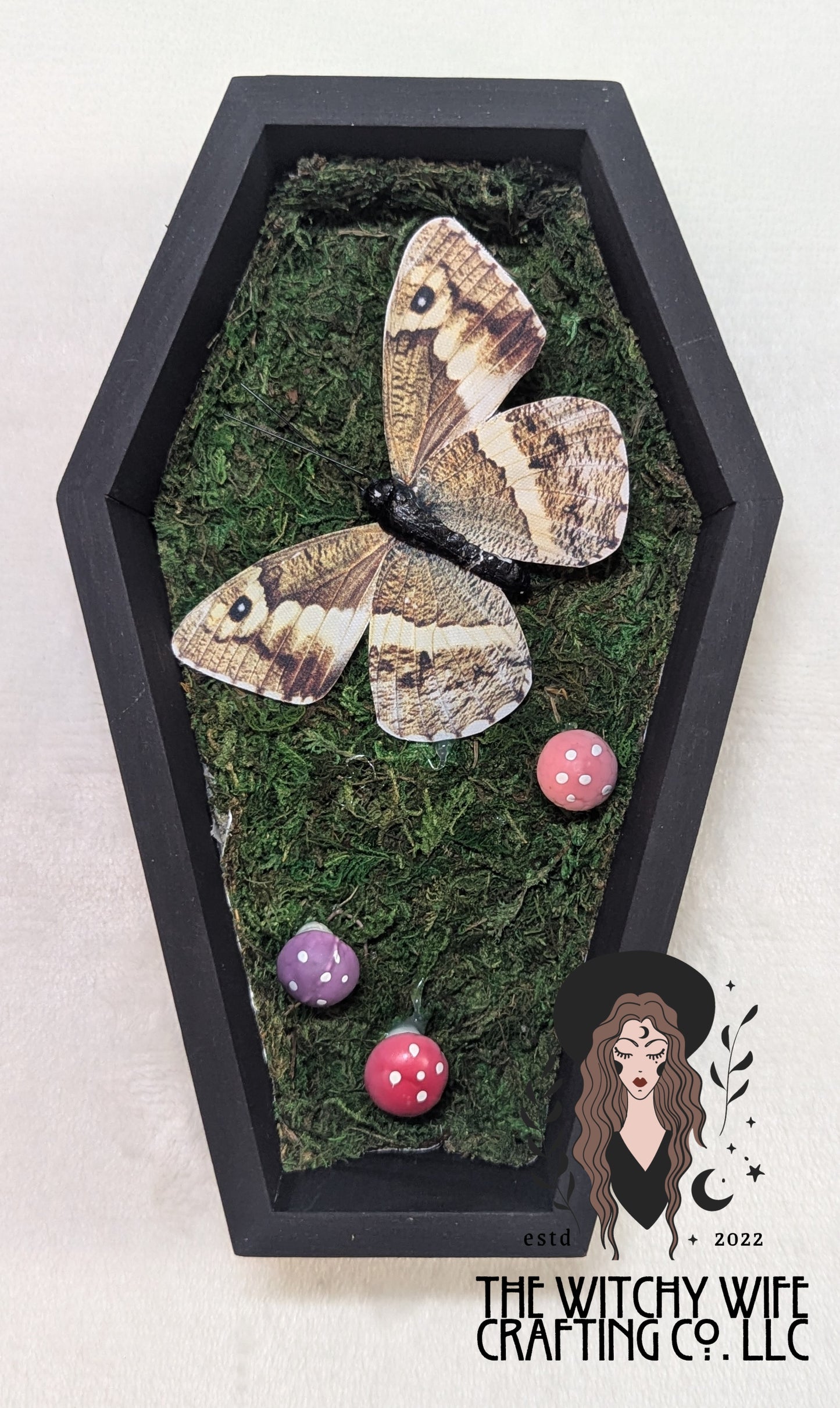 Mini garden coffin boxes
