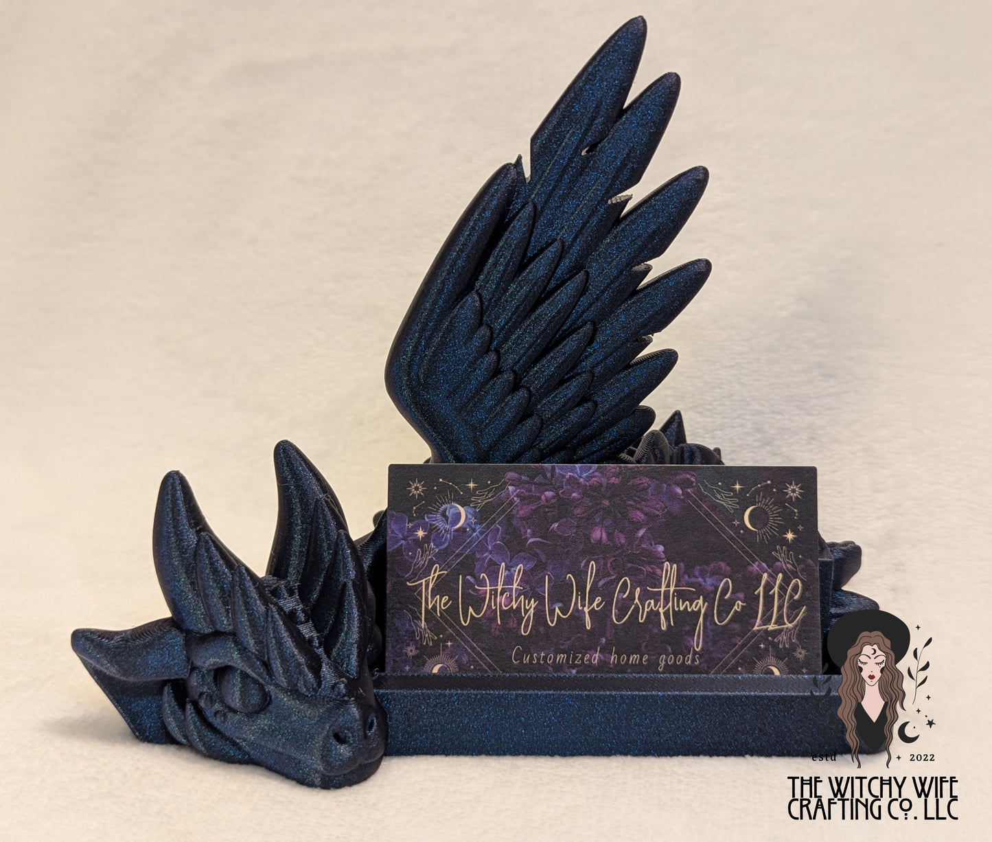 3D PRINTED DRAGON CARD HOLDER