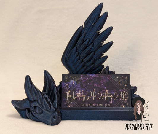 3D PRINTED DRAGON CARD HOLDER