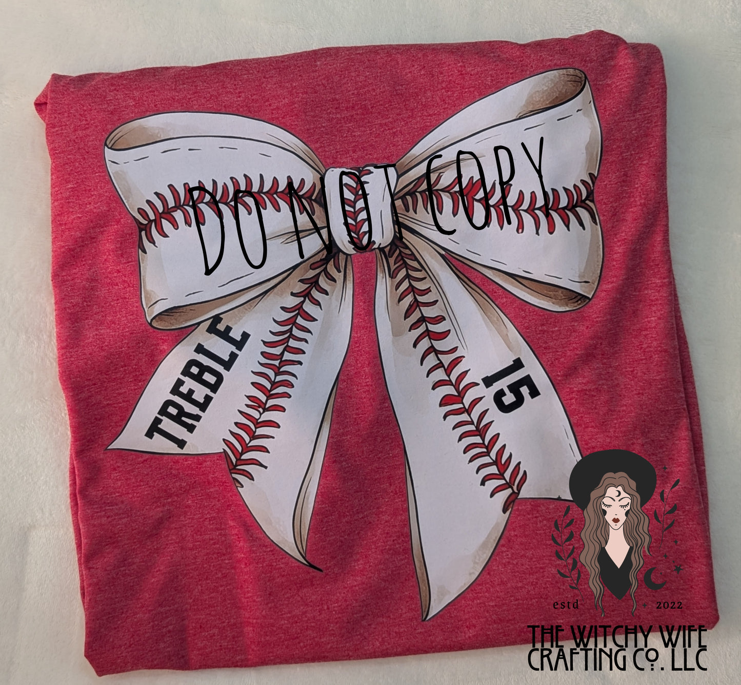 OVERSIZED BASEBALL BOW
