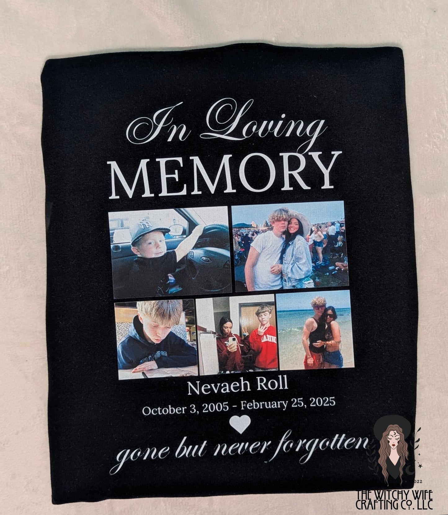 IN LOVING MEMORY CUSTOM SHIRT