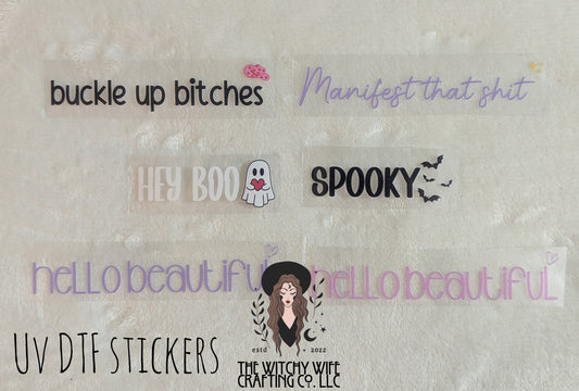 UV DTF REAR VIEW MIRROR STICKERS
