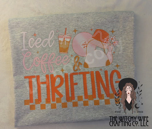 ICED COFFEE AND THRIFTING