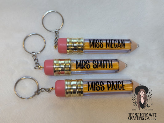 PENCIL KEYCHAINS
