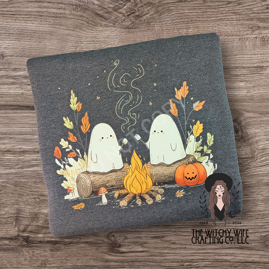 CUTE GHOST CAMPFIRE