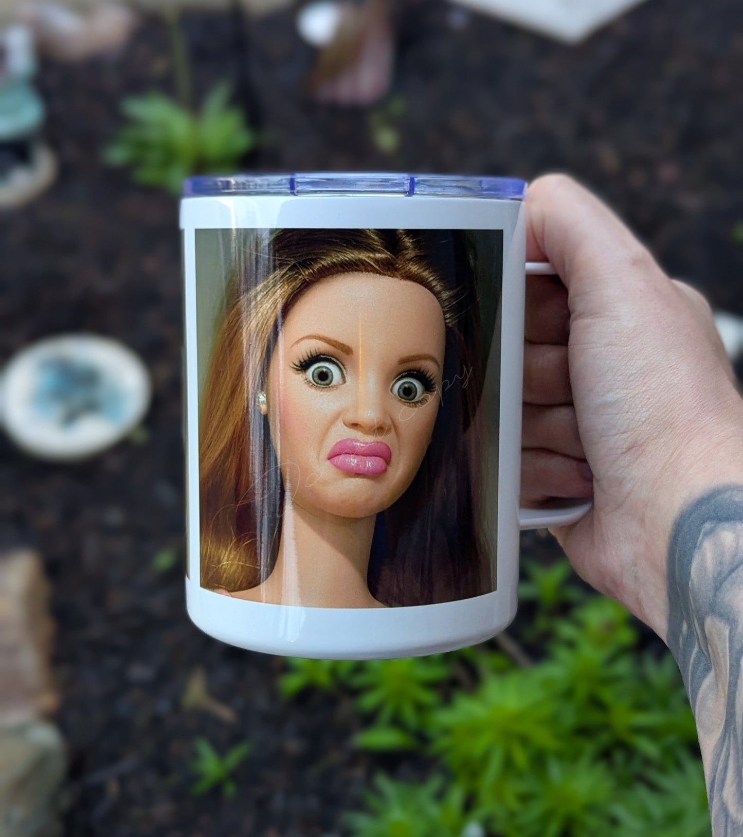 12oz COFFEE MUG WITH LID