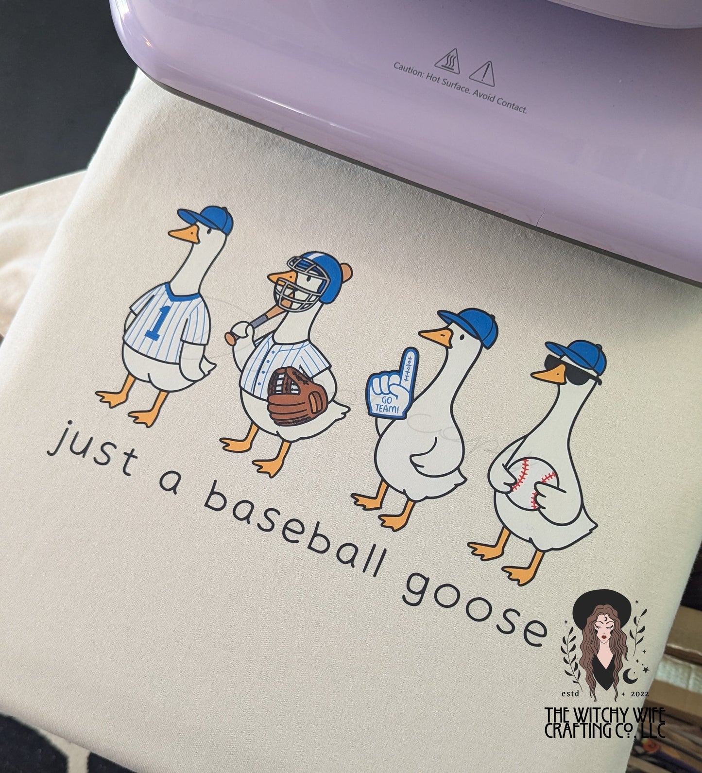 JUST A BASEBALL GOOSE