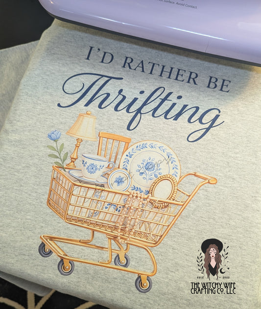 I RATHER BE THRIFTING