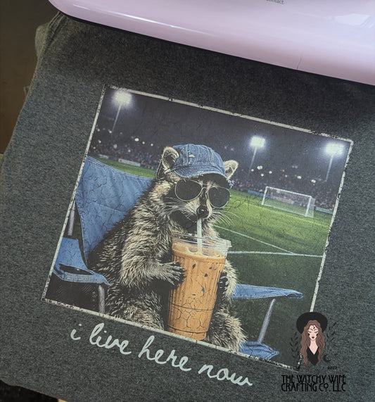 I LIVE HERE NOW - RACCOON SOCCER
