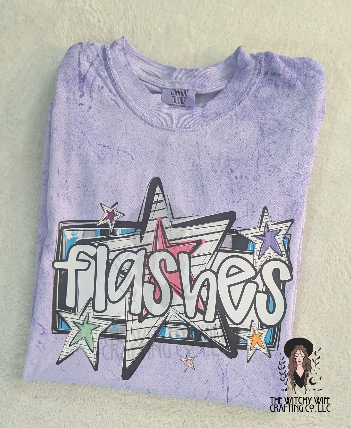 FLASHES STARS SCHOOL SPIRIT