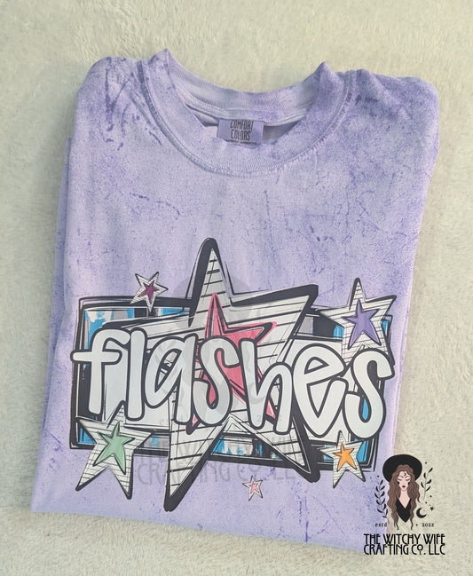 FLASHES STARS SCHOOL SPIRIT