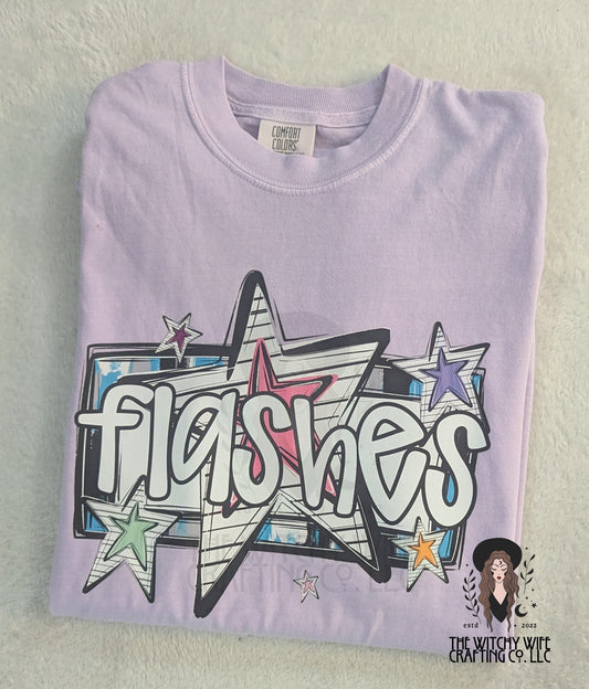FLASHES STARS SCHOOL SPIRIT
