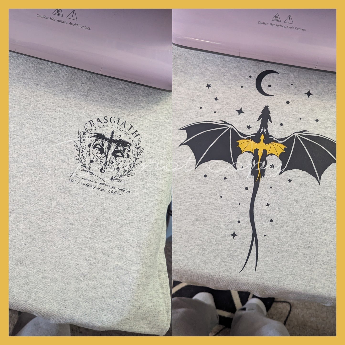 DRAGON POCKET AND BACK