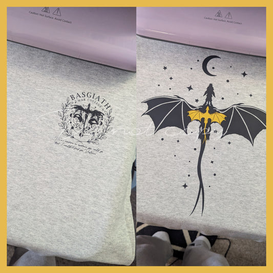 DRAGON POCKET AND BACK