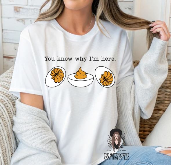 YOU KNOW WHY I'M HERE