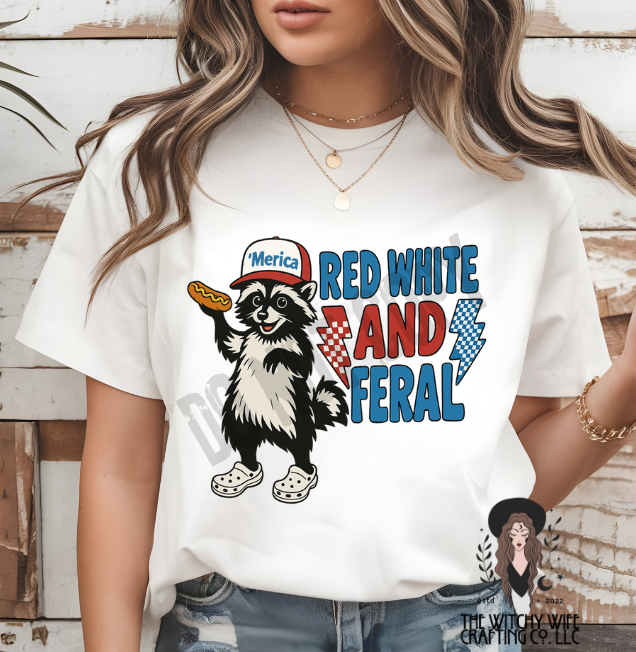 RED WHITE & FERAL