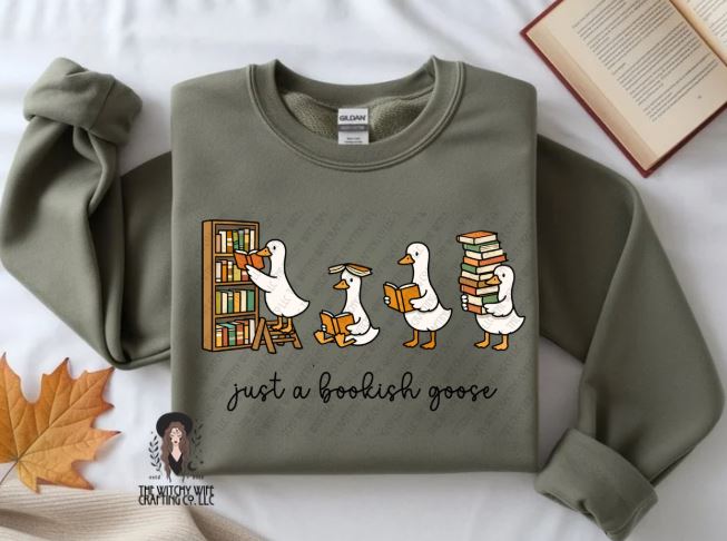 JUST A BOOKISH GOOSE