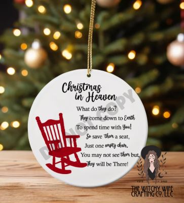 CHRISTMAS IN HEAVEN ORNAMENT
