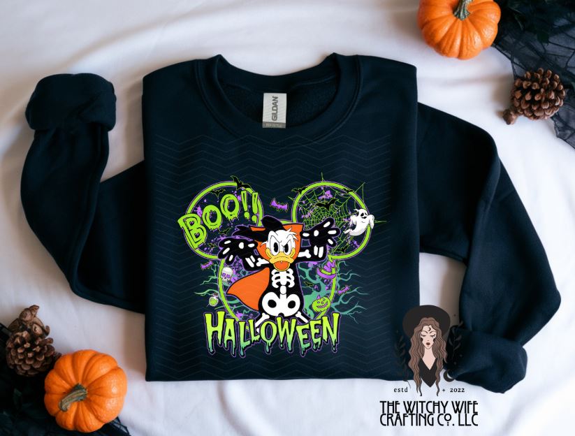 NEON BOO HALLOWEEN FAMILY SET