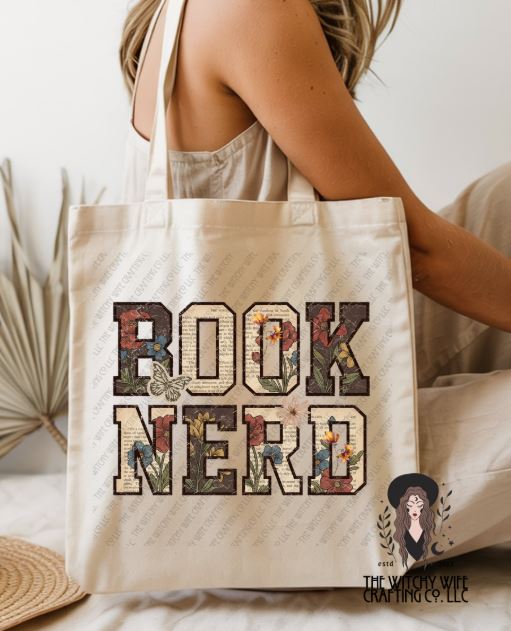 BOOK NERD - TOTE BAGS
