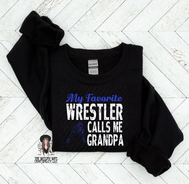 MY FAVORITE WRESTLER CALLS ME GRANDPA