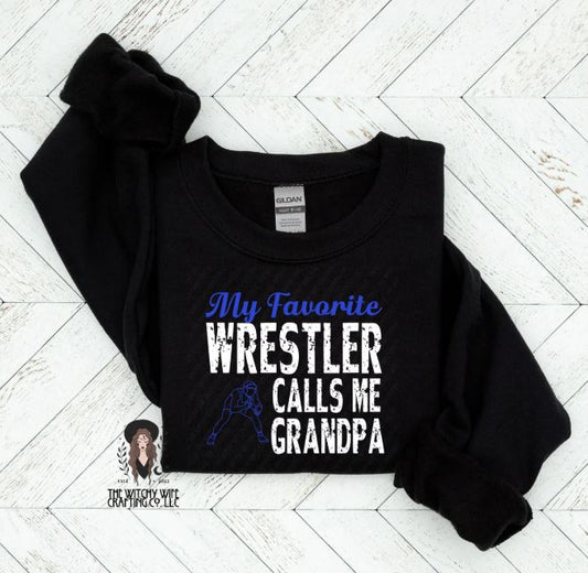MY FAVORITE WRESTLER CALLS ME GRANDPA