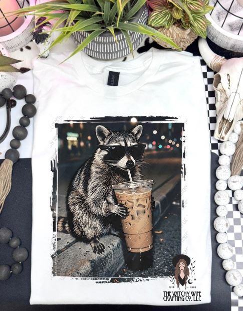 RACCOON ICED COFFEE