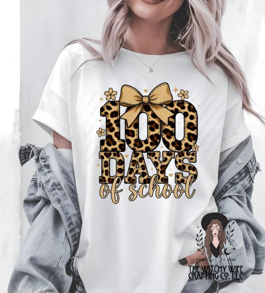 100 DAYS CHEETAH PRINT