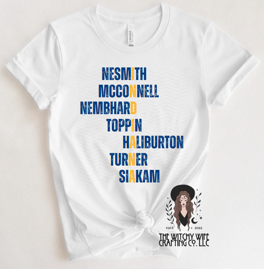 INDIANA PACERS PLAYER NAMES