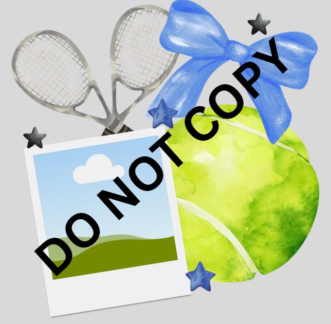 TENNIS PICTURE INSERT