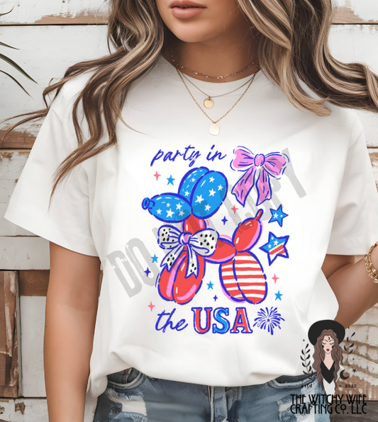 PARTY IN THE USA BALLON DOG