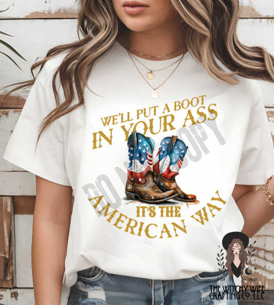 THE AMERICAN WAY - BOOTS