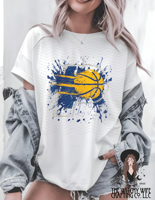 PACERS PAINT SPLASH