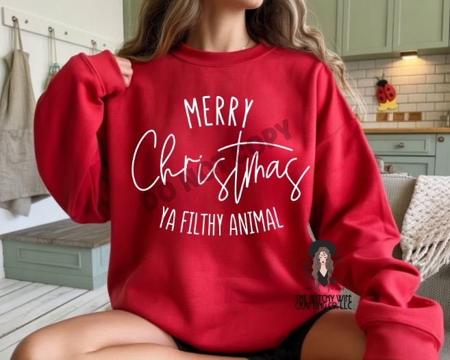 MERRY CHRISTMAS YA FILTHY ANIMAL