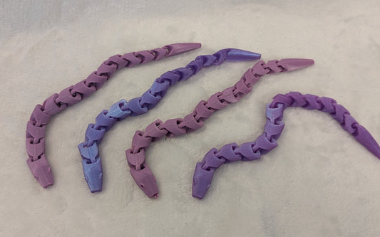 3D PRINTED FLEXI SNAKE WITH TOUNGE