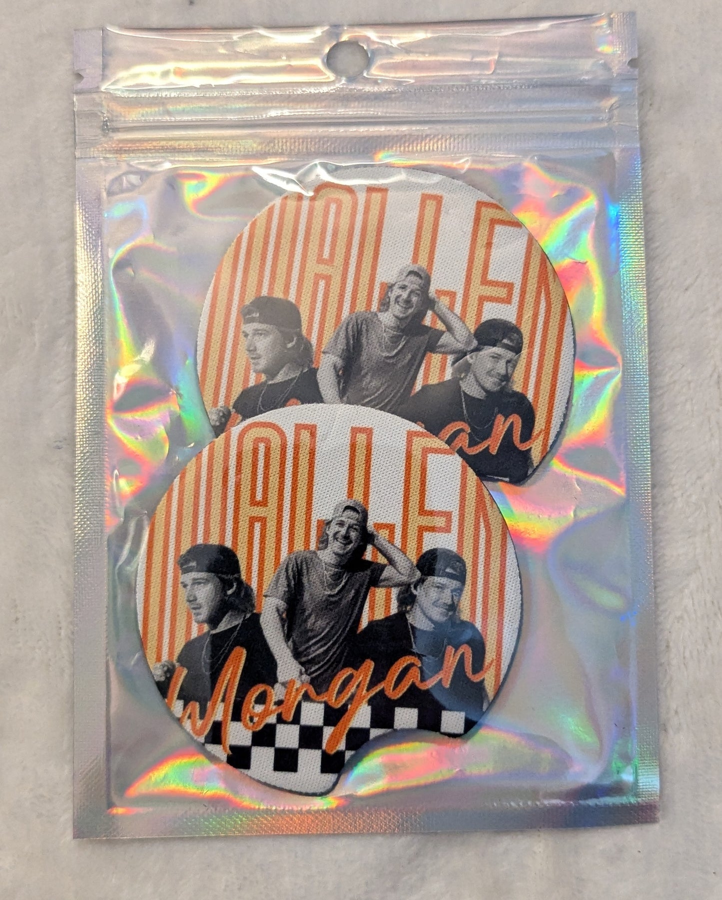 FABRIC CAR COASTERS