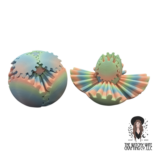 3D PRINTED GEAR BALL