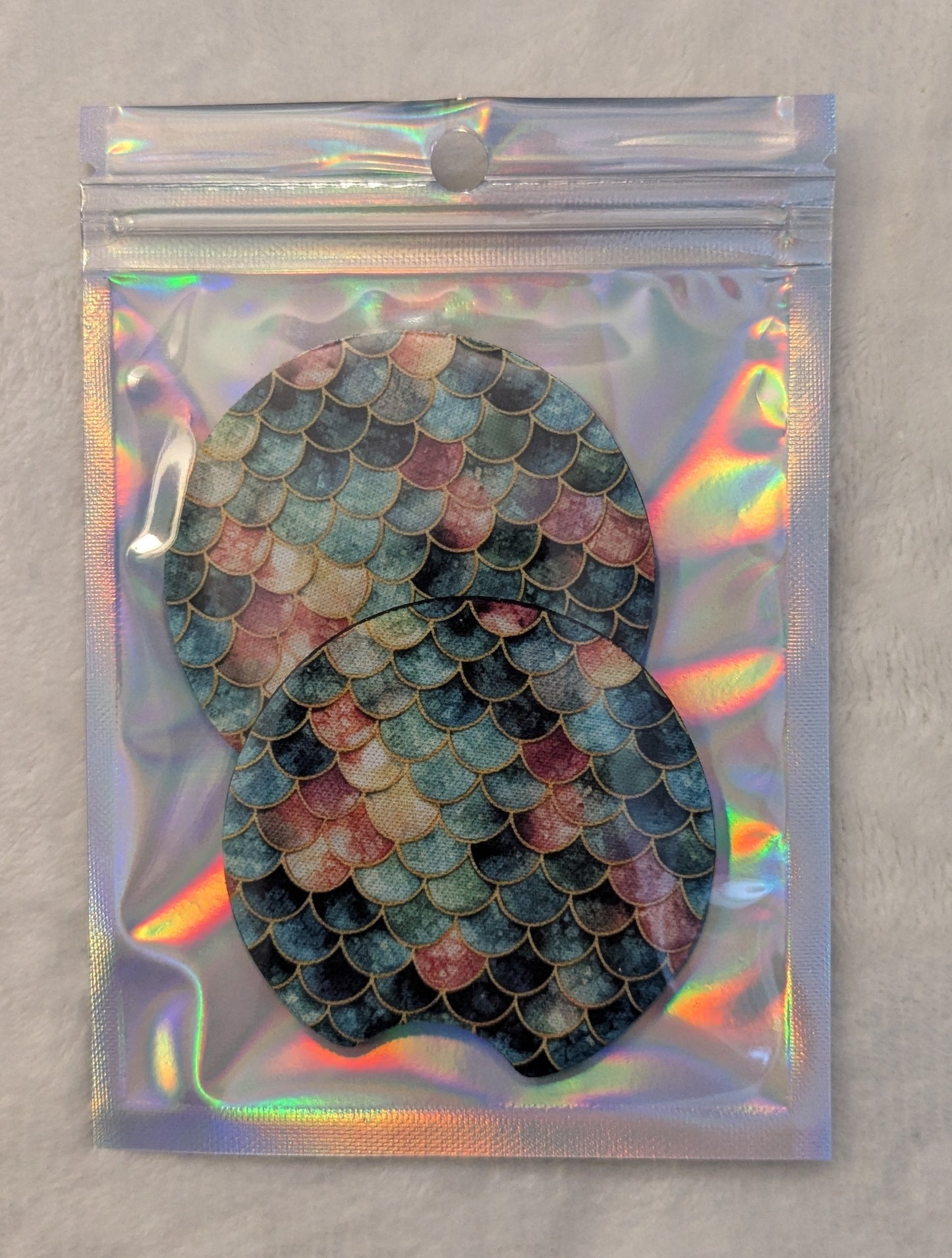 FABRIC CAR COASTERS