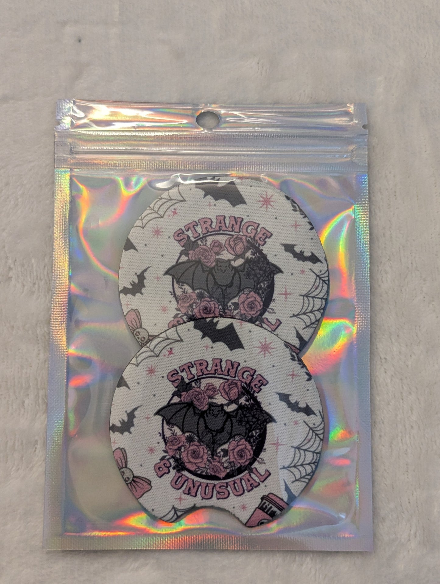 FABRIC CAR COASTERS